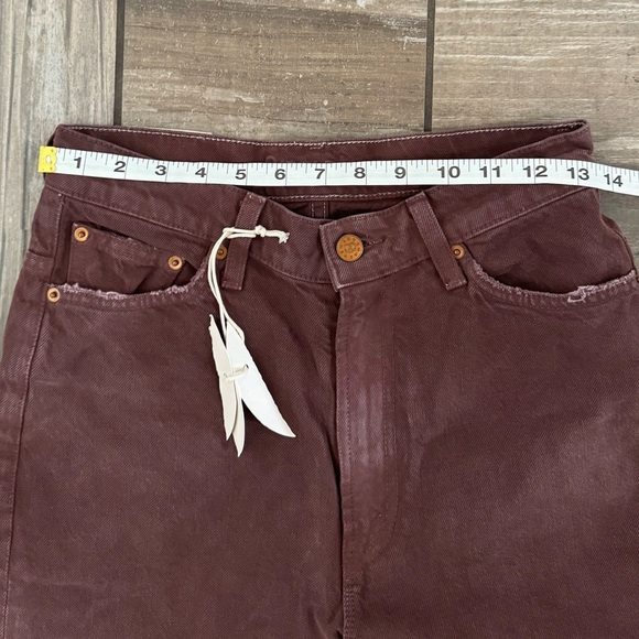 MOTHER Jeans SNACKS! High Waisted Twizzy Skimp in French Roast size 26 - Picture 7 of 11